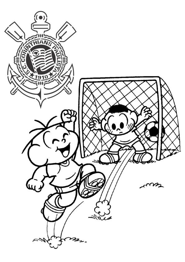 Desenho de corinthians para colorir - corinthians Desenho de corinthians - corinthians para colorir e imprimir grátis. Atividade infantil