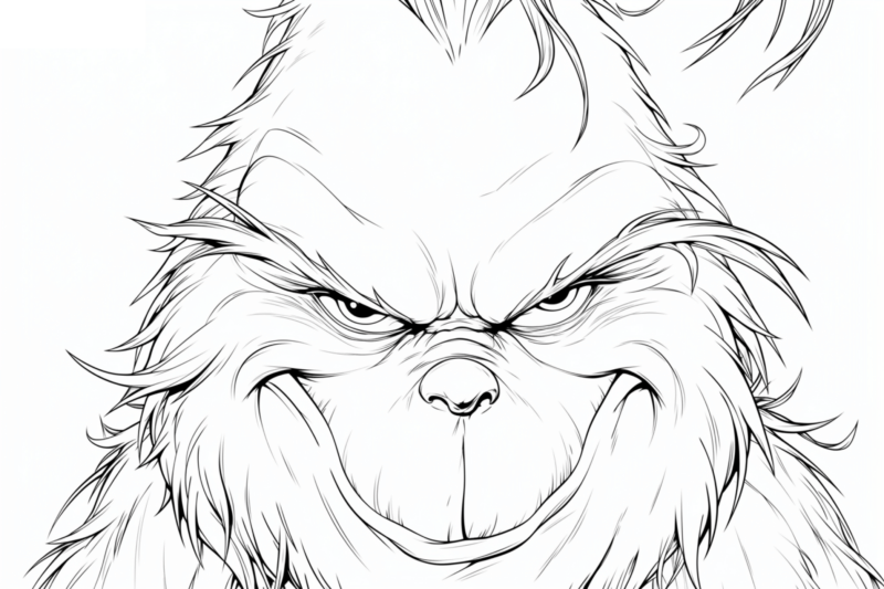 Desenho de colorir grinch para colorir - colorir grinch Desenho de colorir grinch - colorir grinch para colorir e imprimir grátis. Atividade infantil