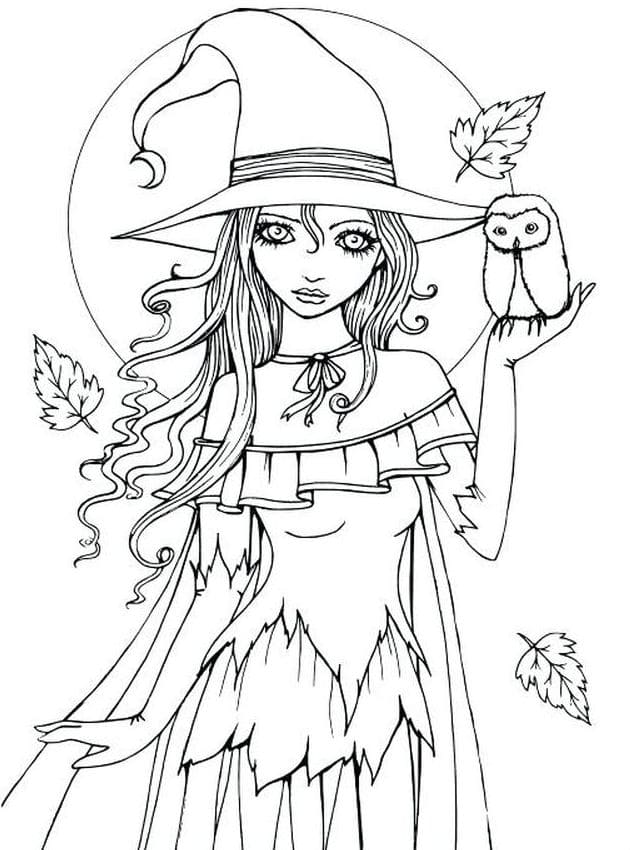 Desenho de halloween para colorir - halloween
