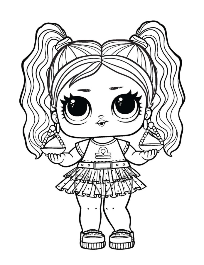 Desenho de lol surprise para colorir - lol surprise Desenho de lol surprise - lol surprise para colorir e imprimir grátis. Atividade infantil