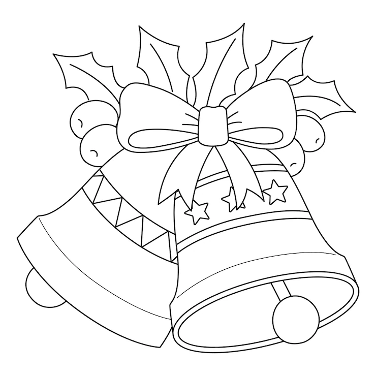 Desenho de natal para colorir - natal