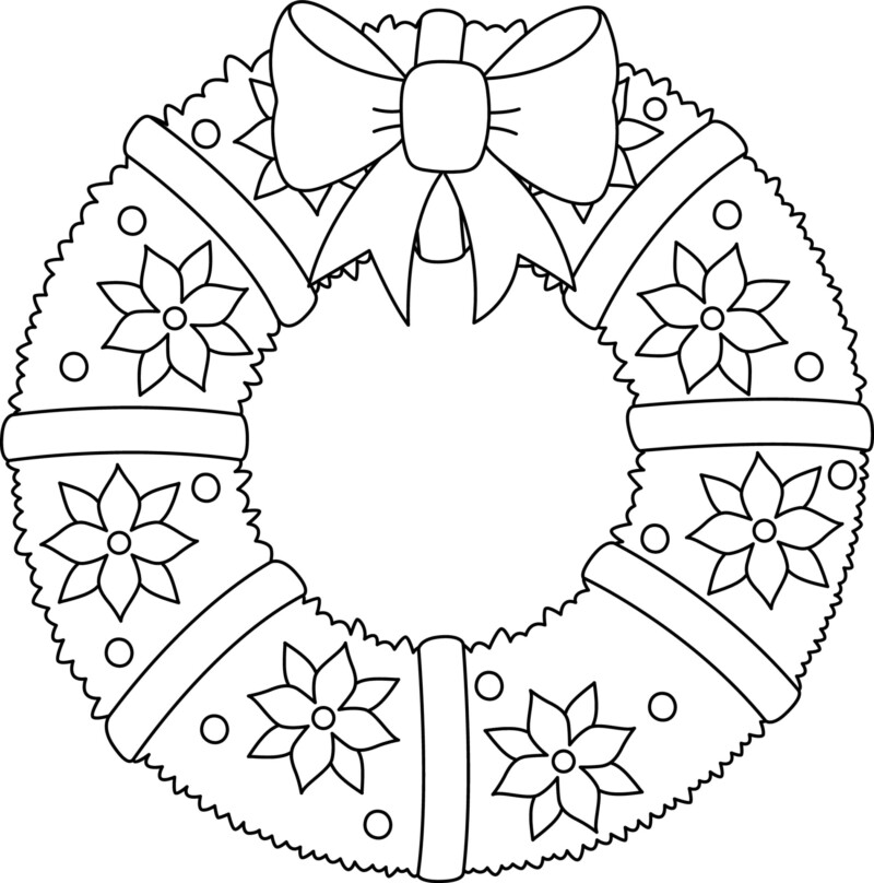 Desenho de natal para colorir - natal