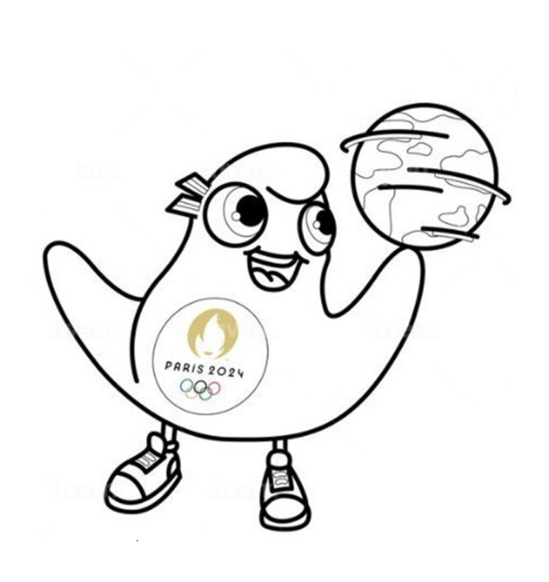 Desenho de olimpíadas para colorir - olimpíadas