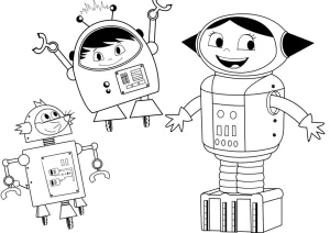 Desenho do Show da Luna para colorir 7