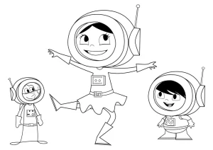 Desenho do Show da Luna para colorir 3