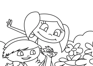 Desenho do Show da Luna para colorir 5