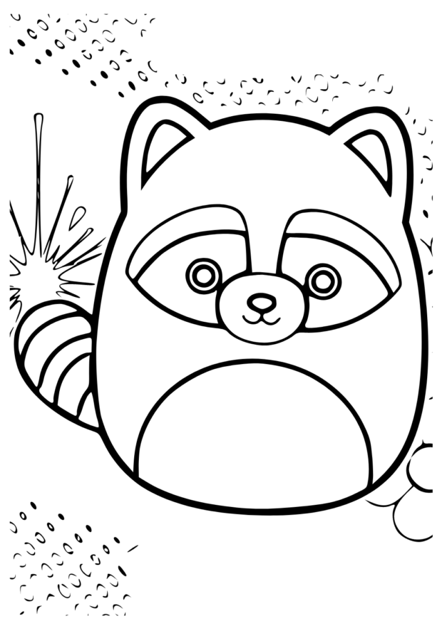 Desenho de squishmellow para colorir - squishmellow
