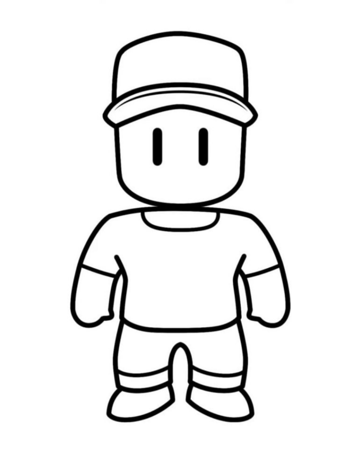 Desenho de stumble guys para colorir - stumble guys Desenho de stumble guys - stumble guys para colorir e imprimir grátis. Atividade infantil