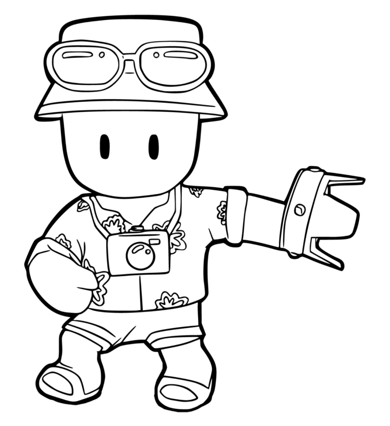 Desenho de stumble guys para colorir - stumble guys Desenho de stumble guys - stumble guys para colorir e imprimir grátis. Atividade infantil