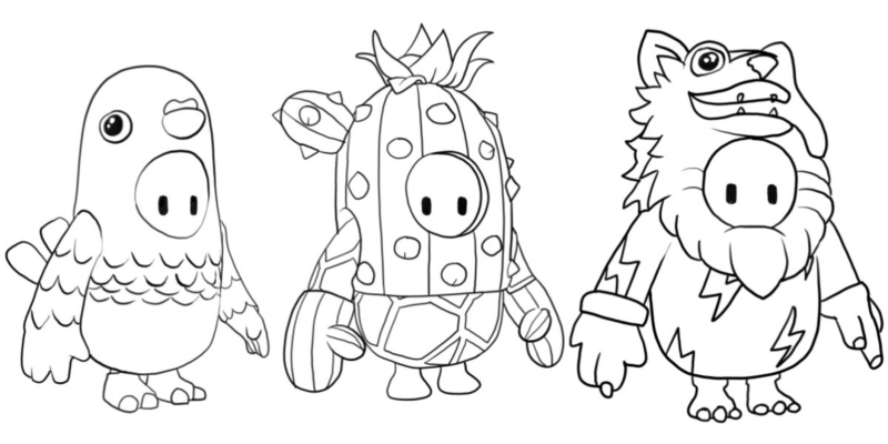 Desenho de stumble guys para colorir - stumble guys Desenho de stumble guys - stumble guys para colorir e imprimir grátis. Atividade infantil