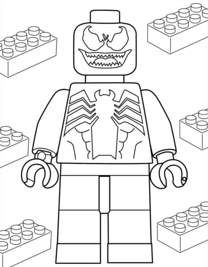 Desenho de colorir venom para colorir - colorir venom Desenho de colorir venom - colorir venom para colorir e imprimir grátis. Atividade infantil