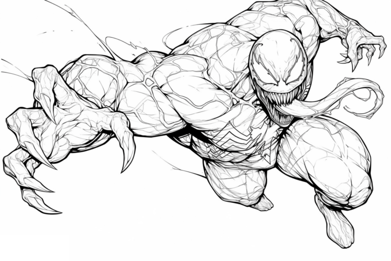 Desenho de colorir venom para colorir - colorir venom Desenho de colorir venom - colorir venom para colorir e imprimir grátis. Atividade infantil