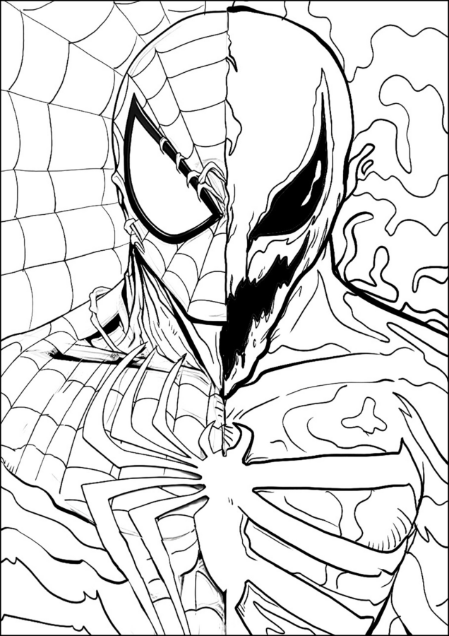 Desenho de colorir venom para colorir - colorir venom Desenho de colorir venom - colorir venom para colorir e imprimir grátis. Atividade infantil