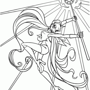Desenho das Winx para colorir 19