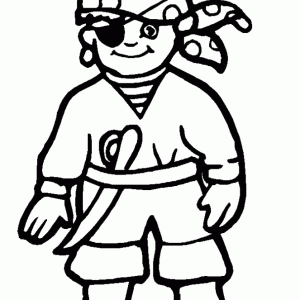 Piratas para pintar