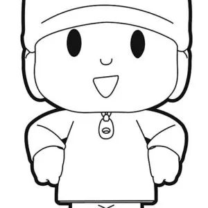 Pocoyo para pintar