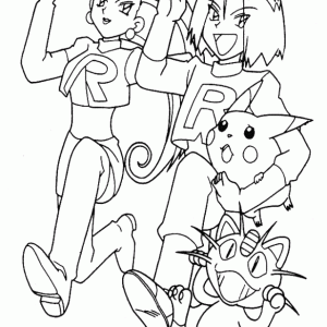 Desenho de anime para colorir 51