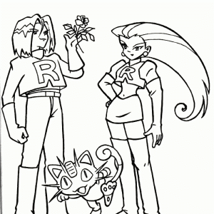Desenho de anime para colorir 55