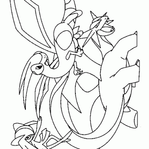 Desenho de anime para colorir 69