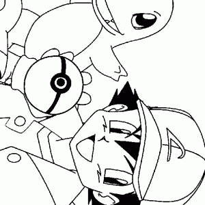Desenho de anime para colorir 72