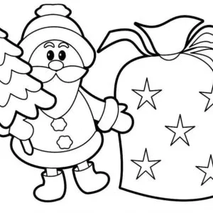 Desenho de Natal para colorir 23