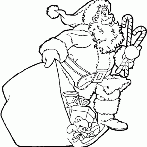 Desenho de Natal para colorir 24