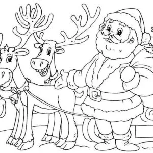 Desenho de Natal para colorir 29