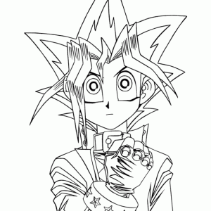 Desenho de anime para colorir 19