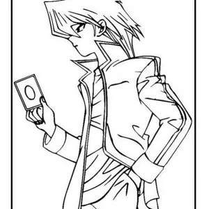 Desenho de anime para colorir 18