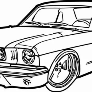 Desenho de carro para colorir 42