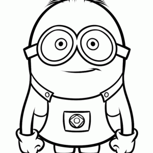 Desenho dos Minions para colorir 5