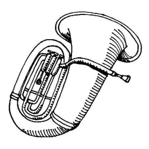 Desenho de música para colorir 3