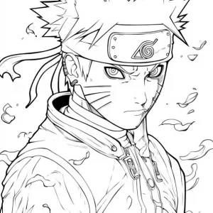 Desenho de anime para colorir 75
