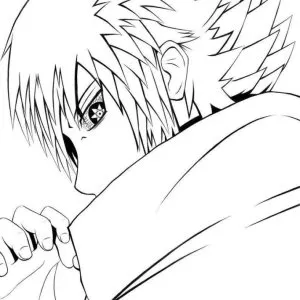 Desenho de anime para colorir 77