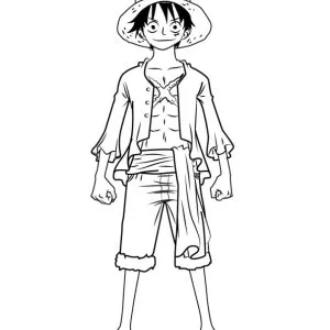 Desenho de anime para colorir 82