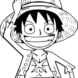 Desenho de anime para colorir 84