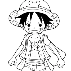Desenho de anime para colorir 90