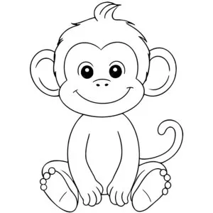Macacos para pintar