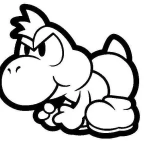 Desenho do Mario Bros para colorir 9