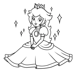 Desenho do Mario Bros para colorir 11
