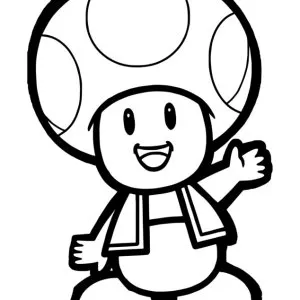 Desenho do Mario Bros para colorir 16