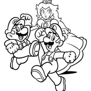 Desenho do Mario Bros para colorir 23