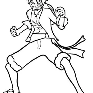 Desenho de anime para colorir 94
