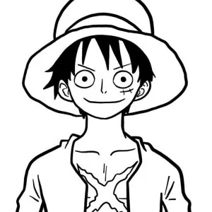 Desenho de anime para colorir 96