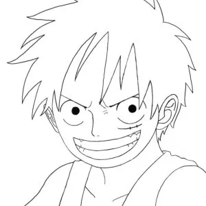 Desenho de anime para colorir 100