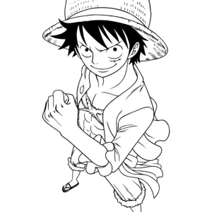 Desenho de anime para colorir 102