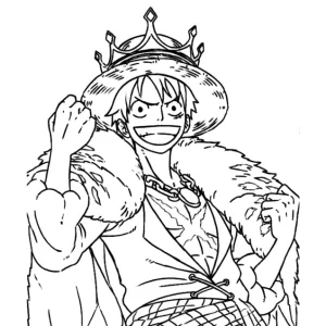 Desenho de anime para colorir 105