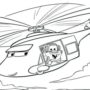 Desenho de carro para colorir 49