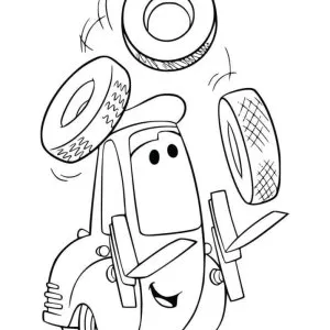 Desenho de carro para colorir 50