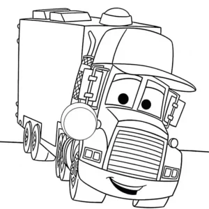 Desenho de carro para colorir 53